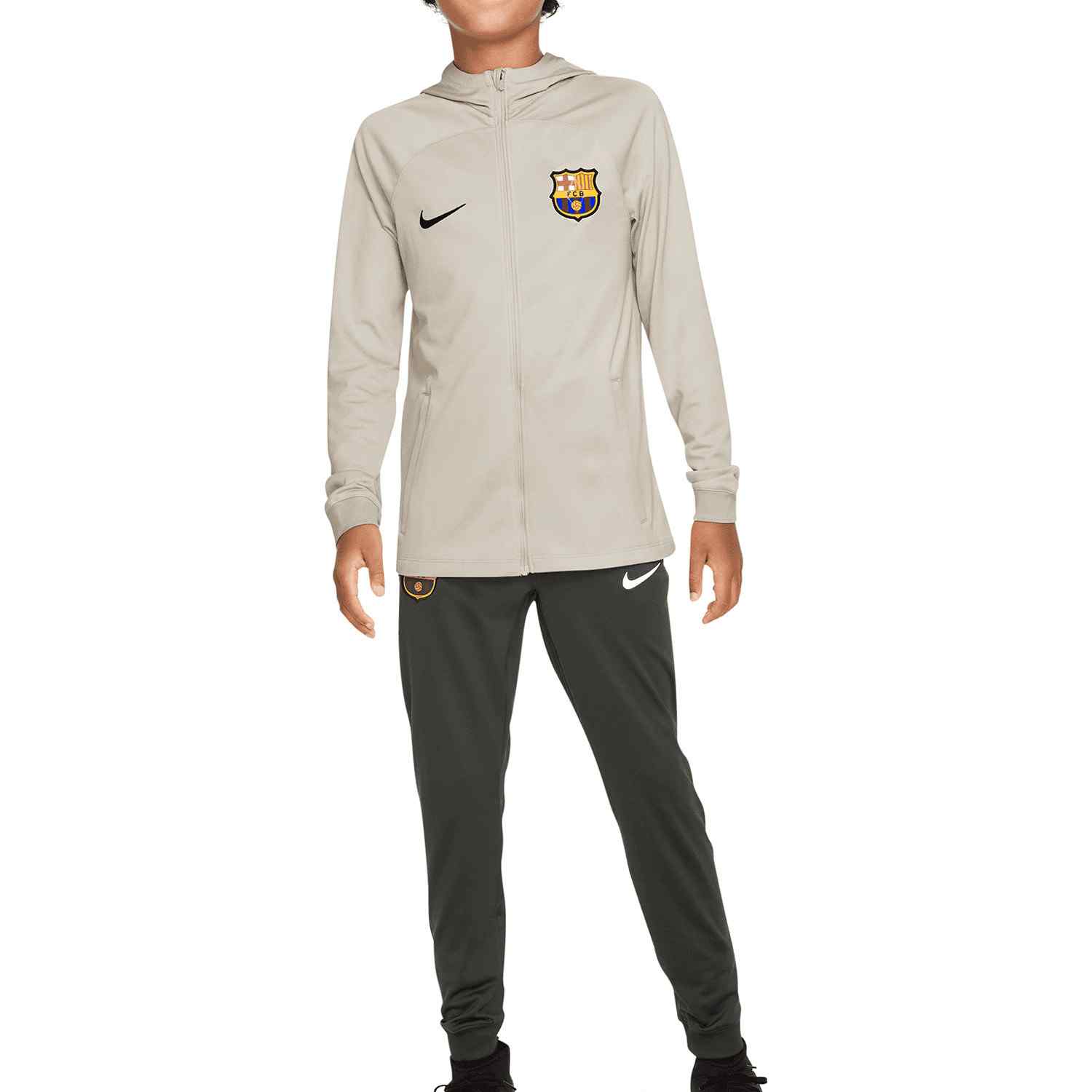 Nike Barcelona 23/24 Long Sleeve Home Jersey Soccer DX2636-456